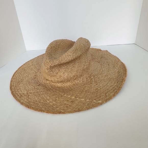 LOLA HATS "Commando Raffia Sun Hat," Never worn, NEW without Tags. - Picture 2 of 5